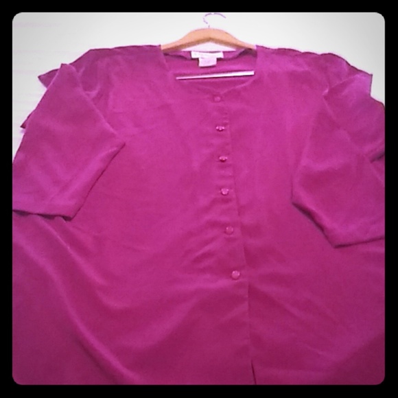 Fushia button tunic - Picture 1 of 1